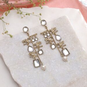 tvintage-inspired-asymmetrical-geometric-drop-earrings